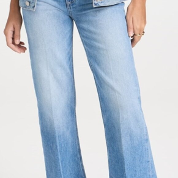 PAIGE Leenah Ankle Jeans w/ Raw Hem - Size 31 ( Color Exhibition Distressed) - Picture 3 of 8